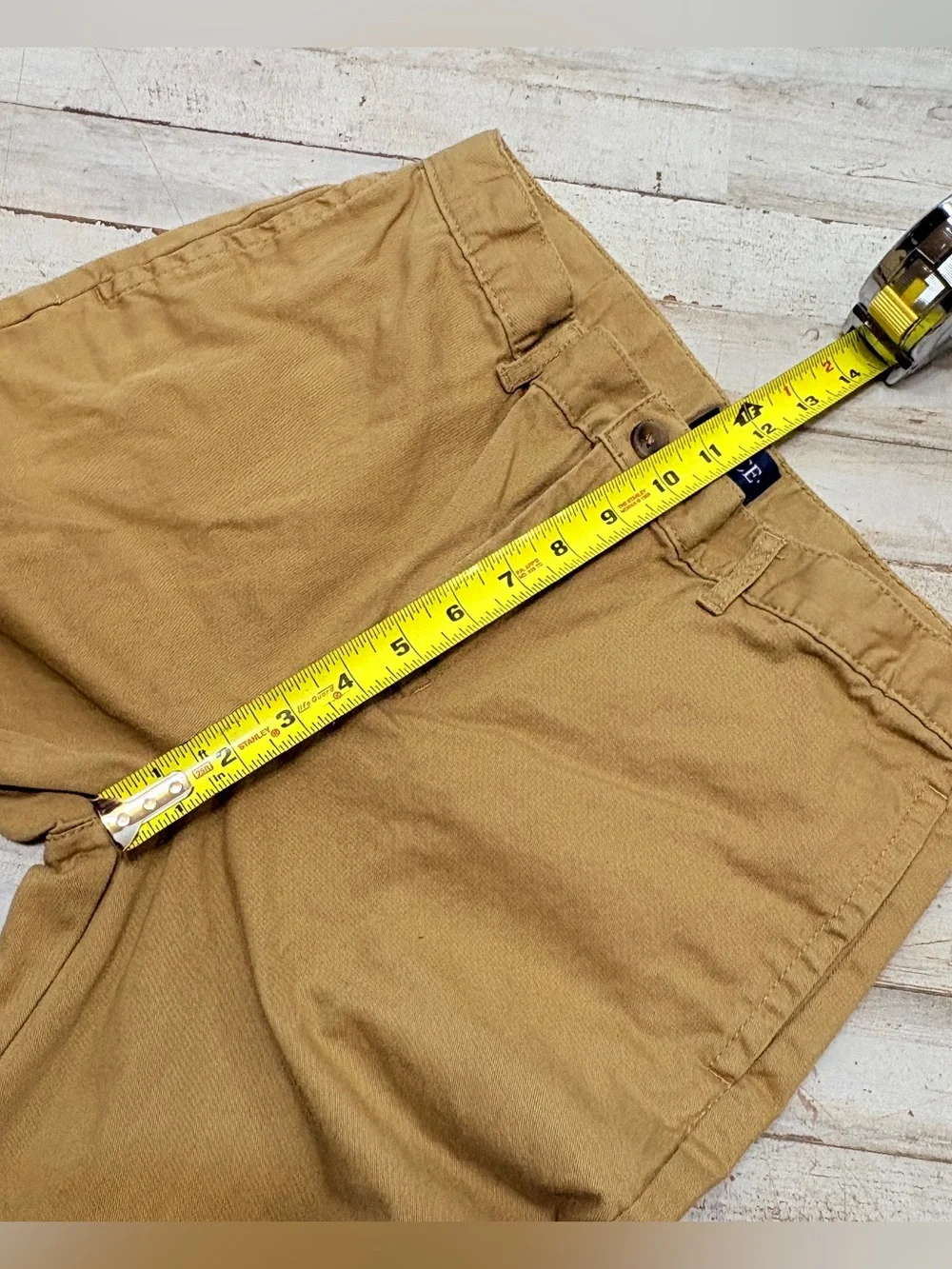 Boys Children's Place Khaki Dress Uniform Pants Tan Size 16 Adjustable Waist